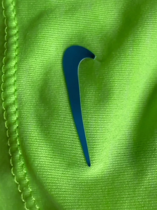 Nike Dri Fit Blue Green Workout Top Size M - Picture 4 of 6